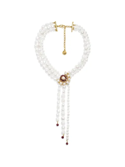Goossens Perles Baroques tie necklace