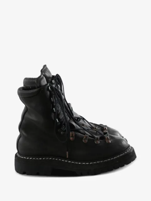 Guidi lace-up leather boots
