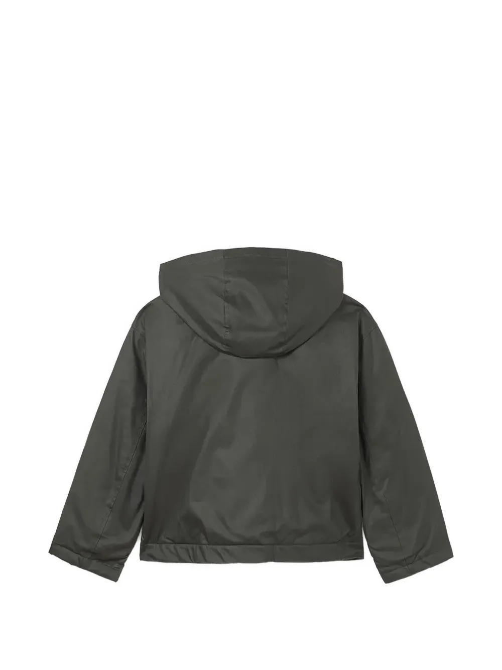 Mayoral corduroy-collar hooded jacket Groen