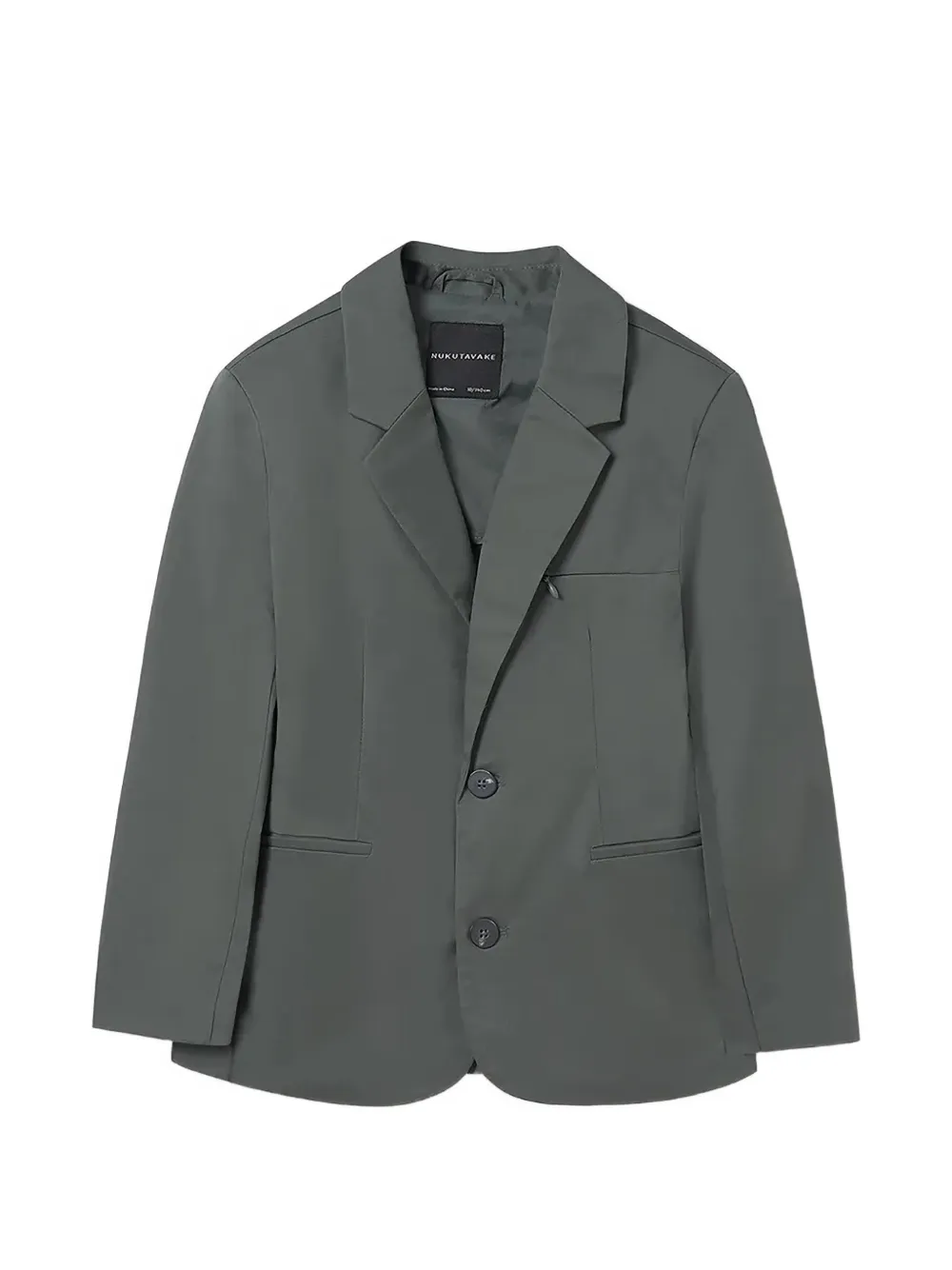 Mayoral single-breasted notched-lapel blazer - Grigio