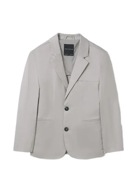 Mayoral notched-lapel button-fastening blazer