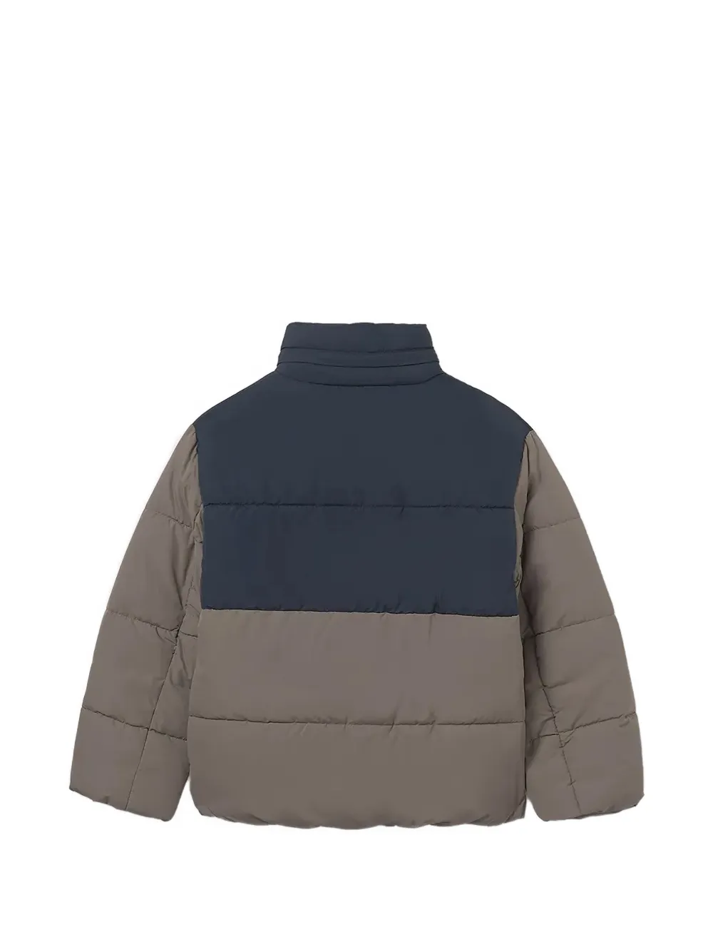 Mayoral colour-block padded jacket Grijs