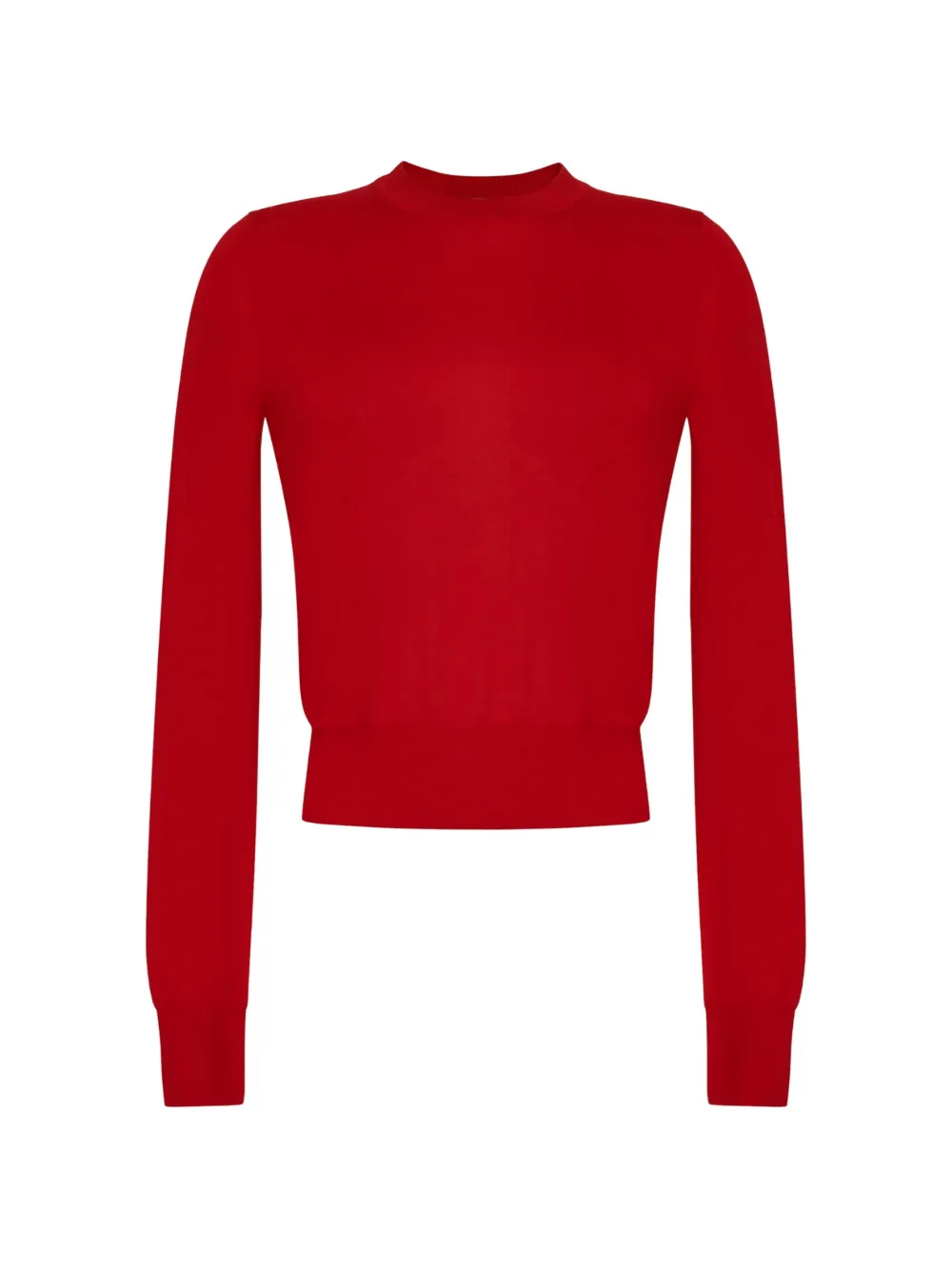 Adam Lippes Didion fine-knit sweater - Red