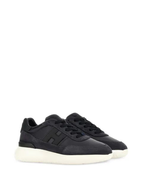 Hogan Interactive³ panelled logo-patch sneakers