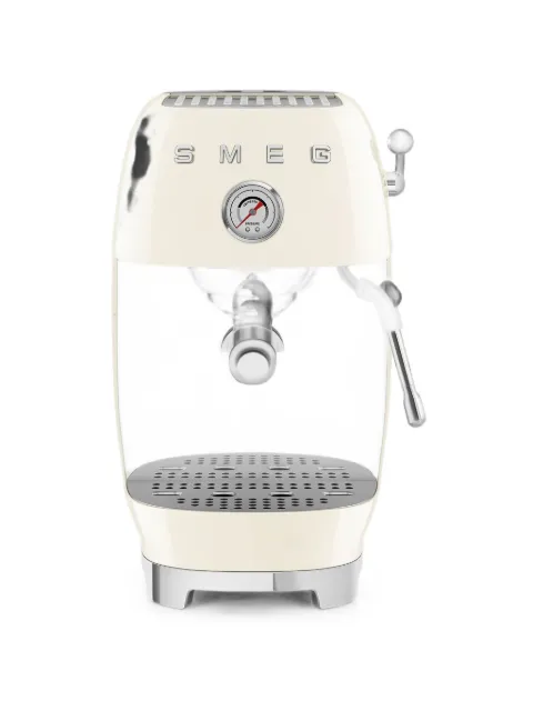 Smeg Anni 50 logo-plaque cold-brew manual espresso machine