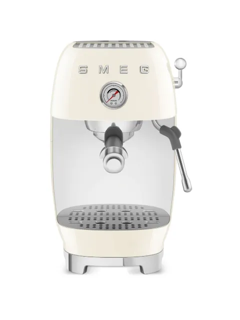 Smeg Anni 50 logo-plaque cold-brew manual espresso machine