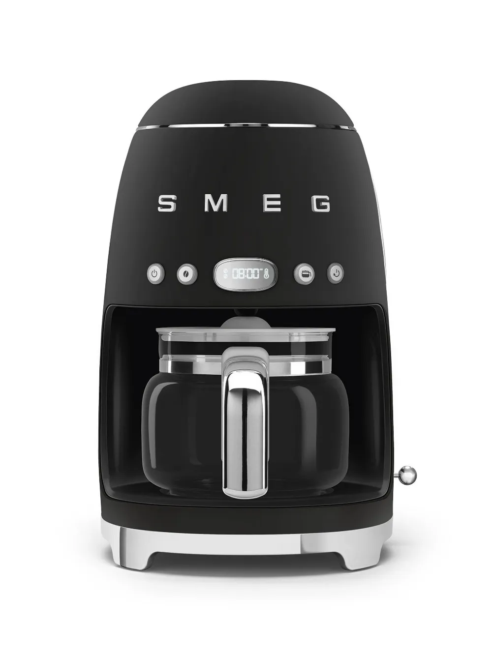 Smeg Anni 50 logo-plaque coffee machine - Nero