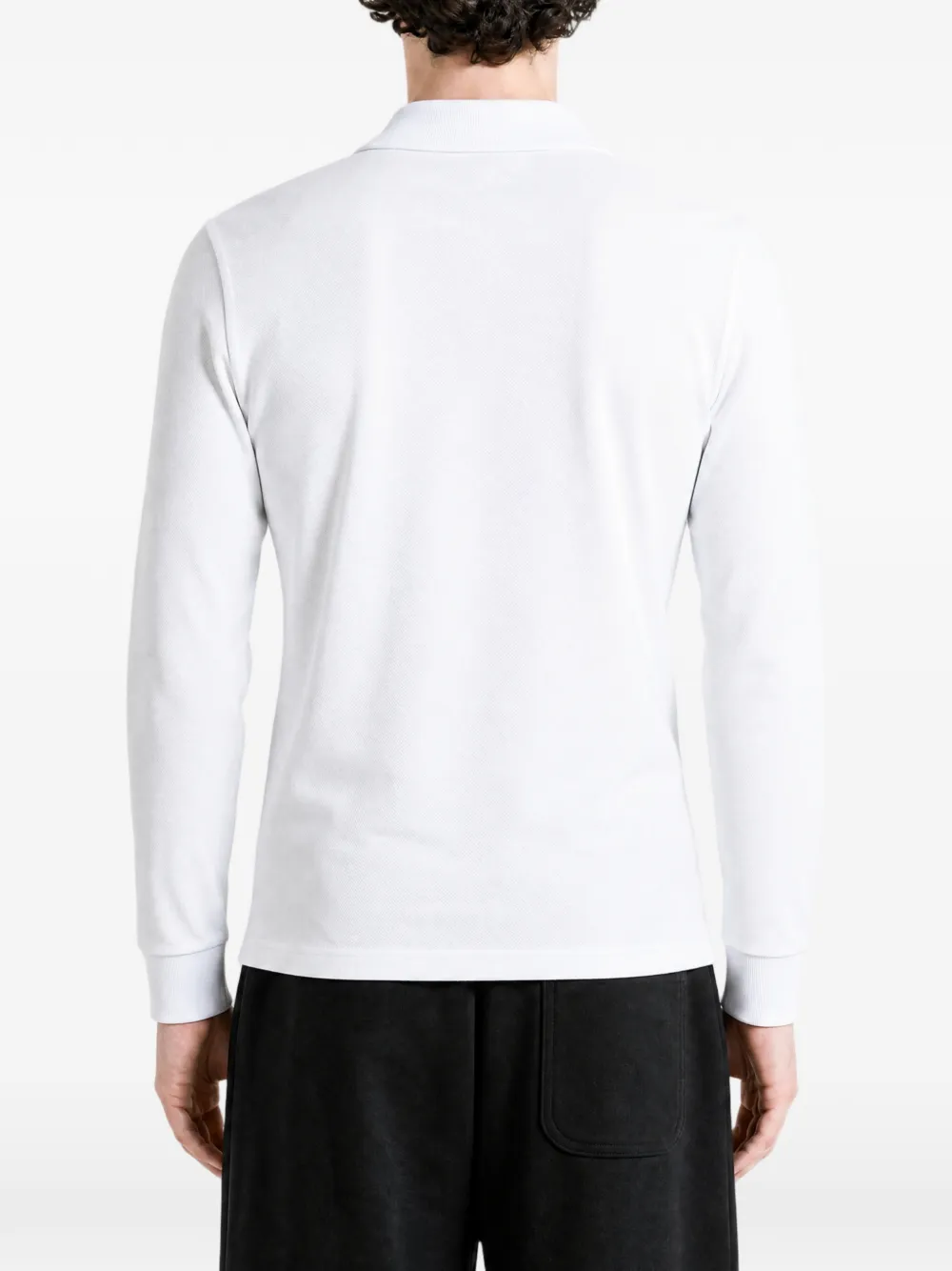 Lacoste Poloshirt met logopatch Wit