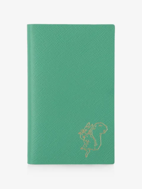 Smythson x Peter Rabbit and Friends Panama leather notebook