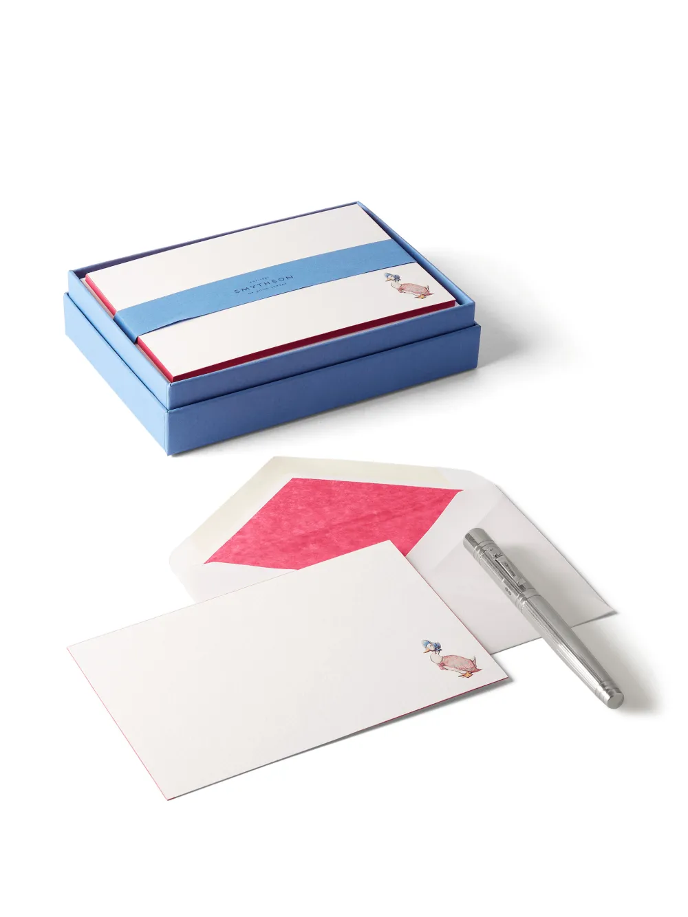  Smythson X Peter Rabbit And Friends Correspondence Cards - Blanc 