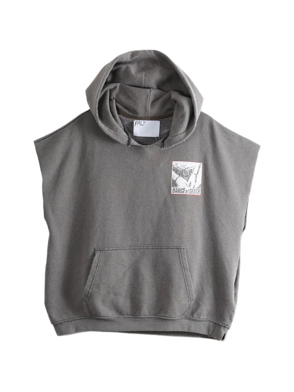 Paly Dr. Blue sleeveless hoodie - Grigio