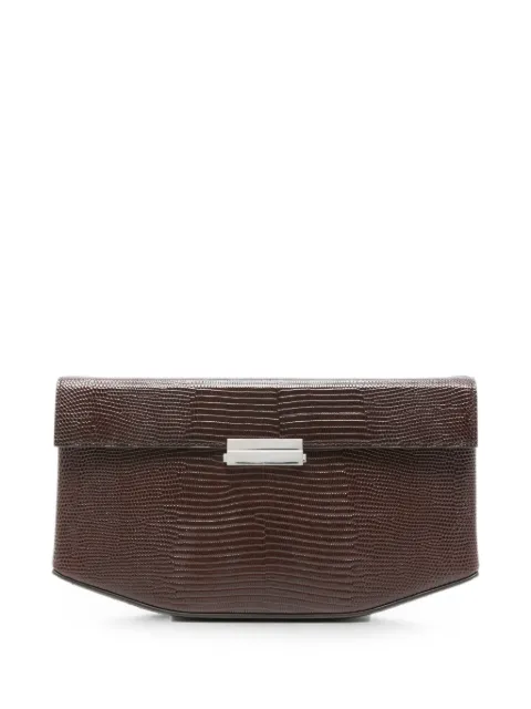 TOTEME lizard-effect leather shoulder bag