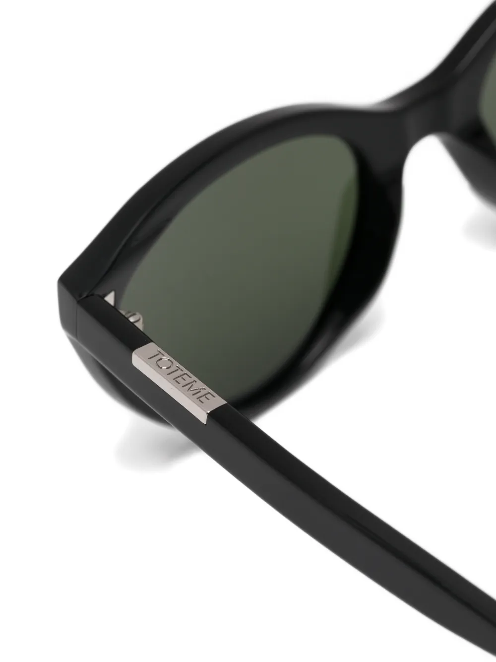 TOTEME Zonnebril met cat-eye montuur Zwart