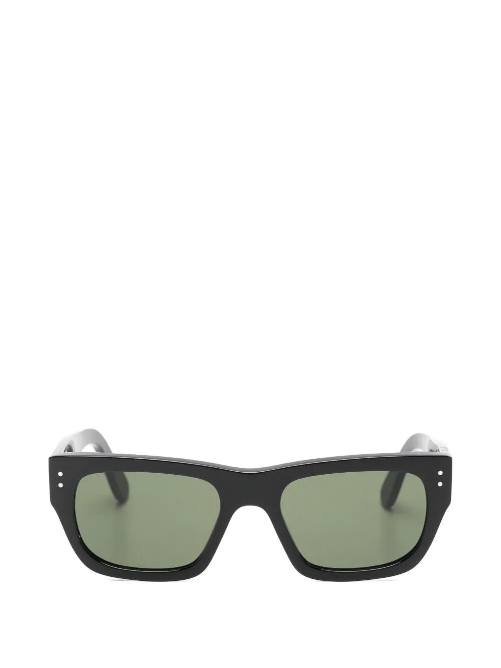 TOTEME Pre rectangle-frame sunglasses - Nero