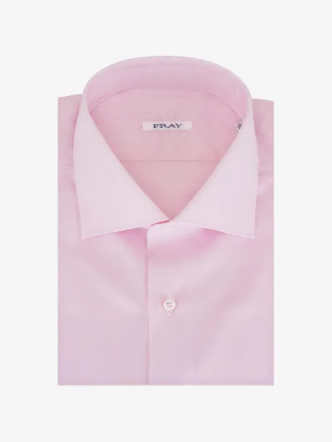 Fray Riva spread-collar cotton shirt