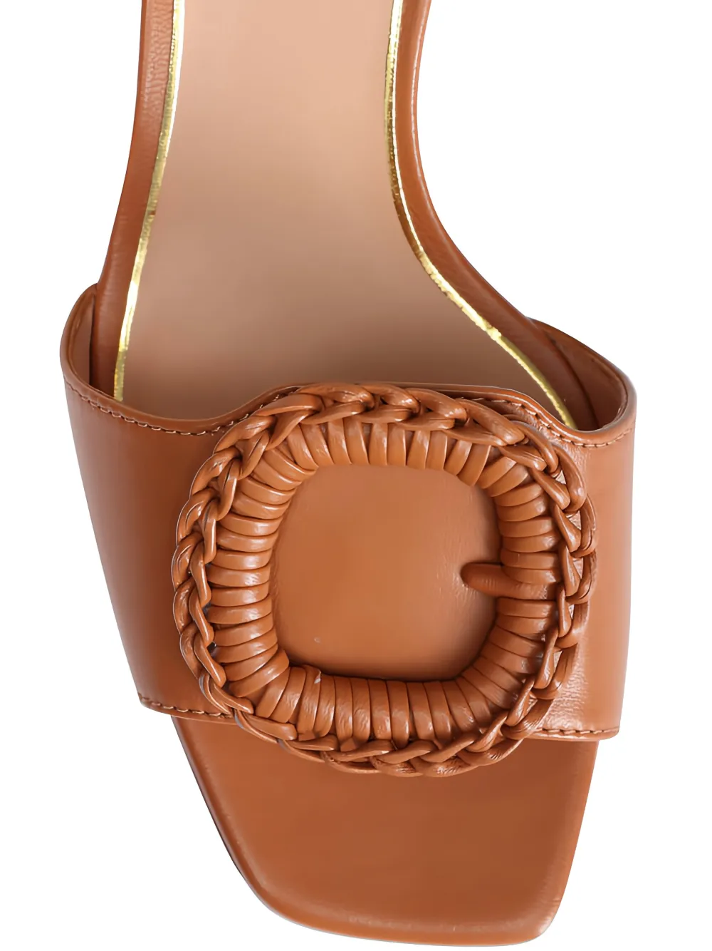 Santoni braided-buckle sandals Bruin