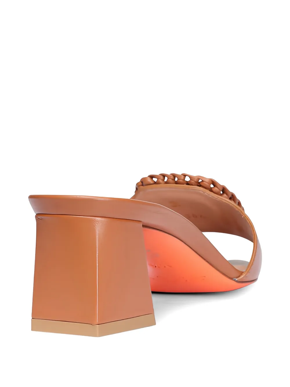 Santoni braided-buckle sandals Bruin