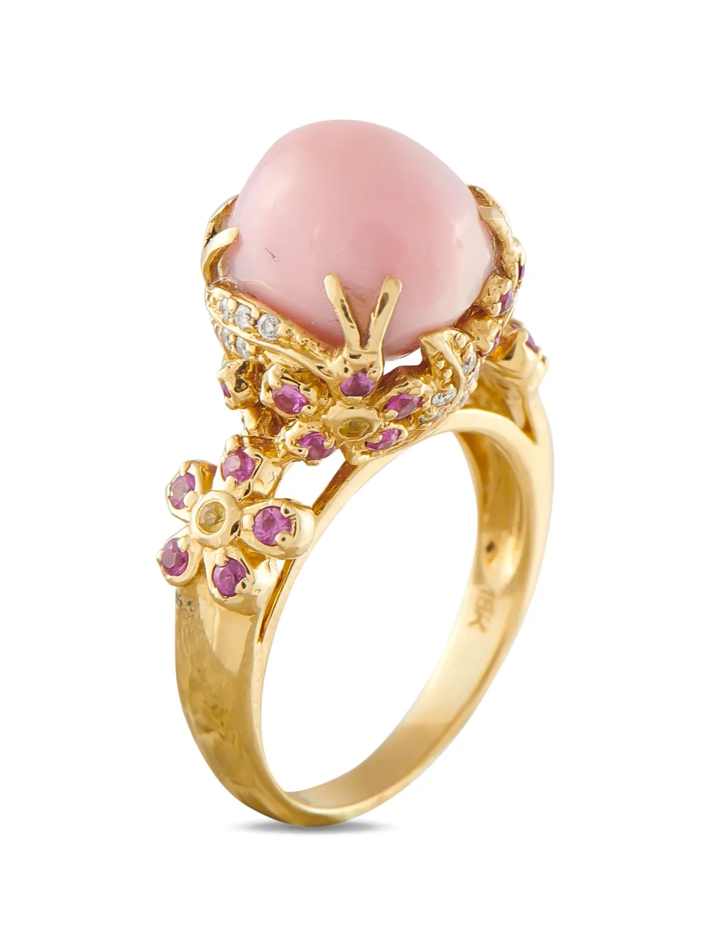 LB Exclusive conch pearl and diamond ring - Oro