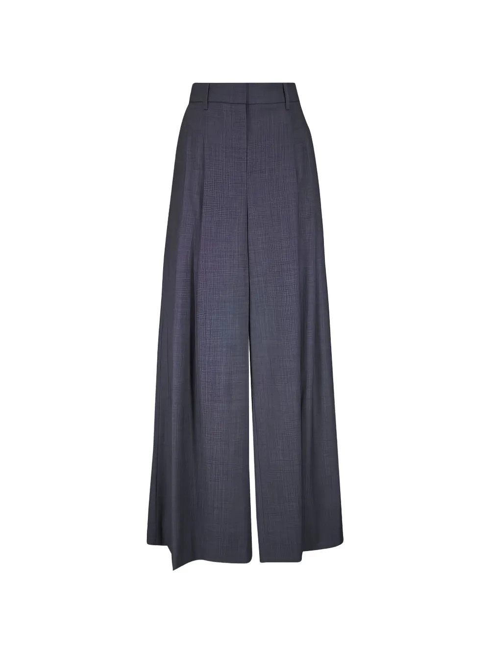 TWP pleated wide-leg trousers - Blu