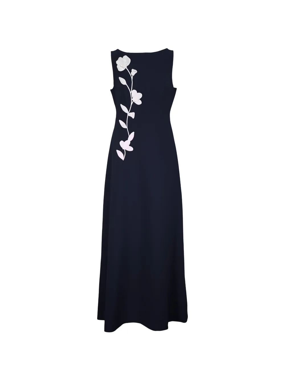 Sachin & Babi floral-appliqué sleeveless maxi dress - Blu