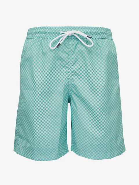 Fedeli short de bain à imprimé géométrique
