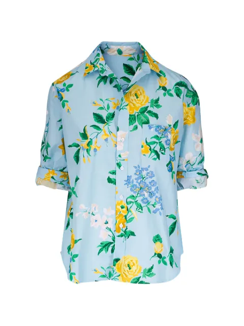 Frank & Eileen Eileen floral-print shirt