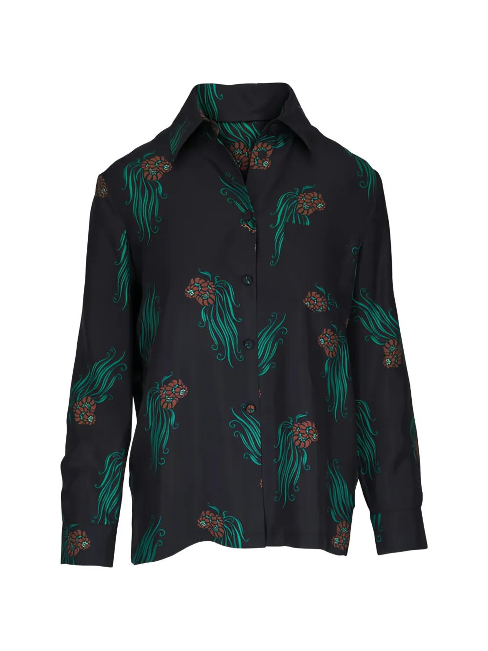 La DoubleJ graphic-print shirt - Nero
