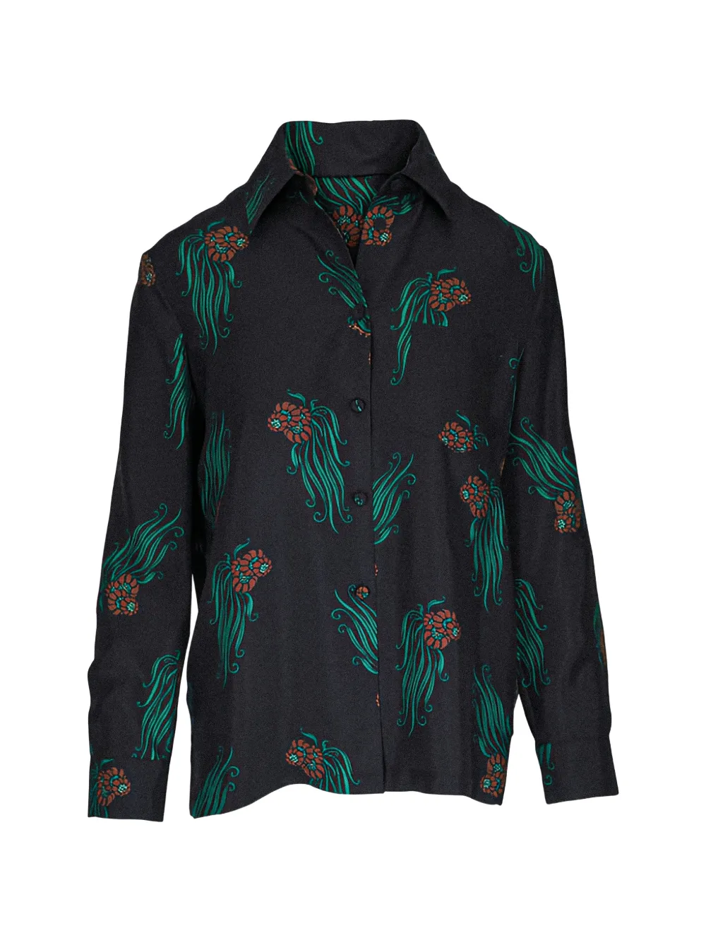 La DoubleJ graphic-print shirt - Nero