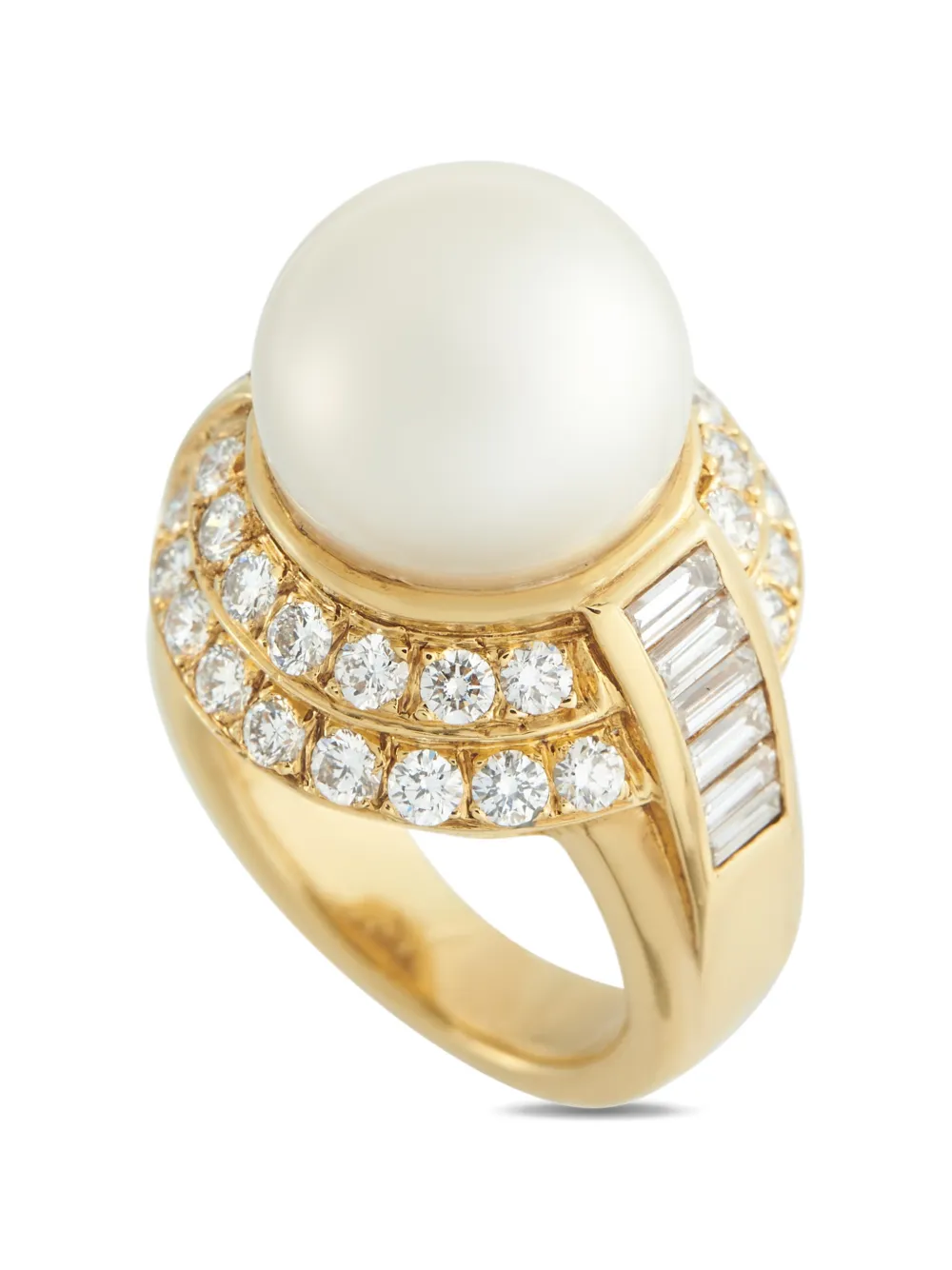 LB Exclusive pearl and diamond ring - Oro
