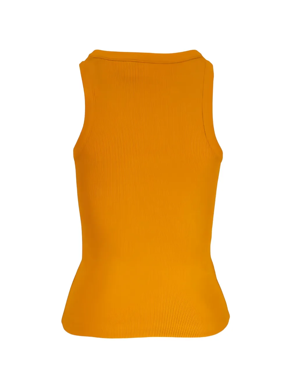 Vince Ribgebreide tanktop Oranje