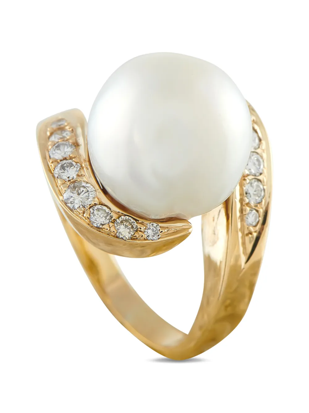 LB Exclusive pearl and diamond ring - Oro