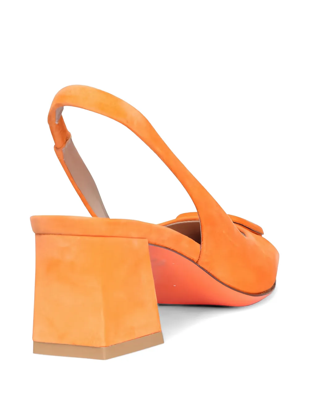 Santoni Marta buckle-detail sandals Oranje