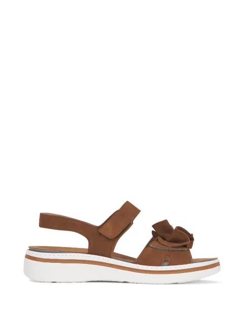 Ron White sandalias con tiras de volantes