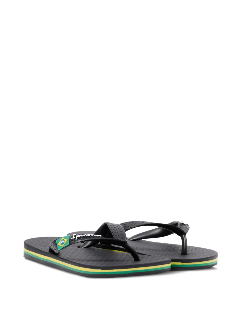 Ipanema Teenslippers met logoprint Zwart