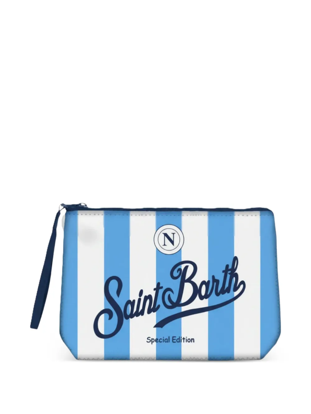 Mc2 Saint Barth Aline Striped Clutch Bag In Multi