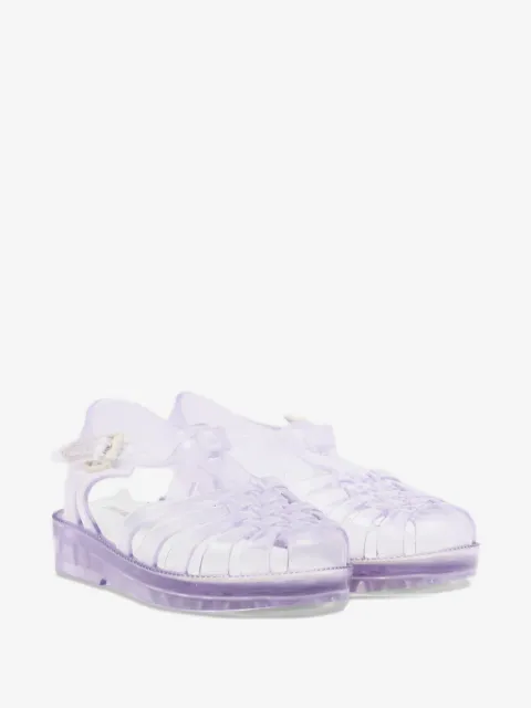 Mini Melissa Possession caged buckle-fastening sandals