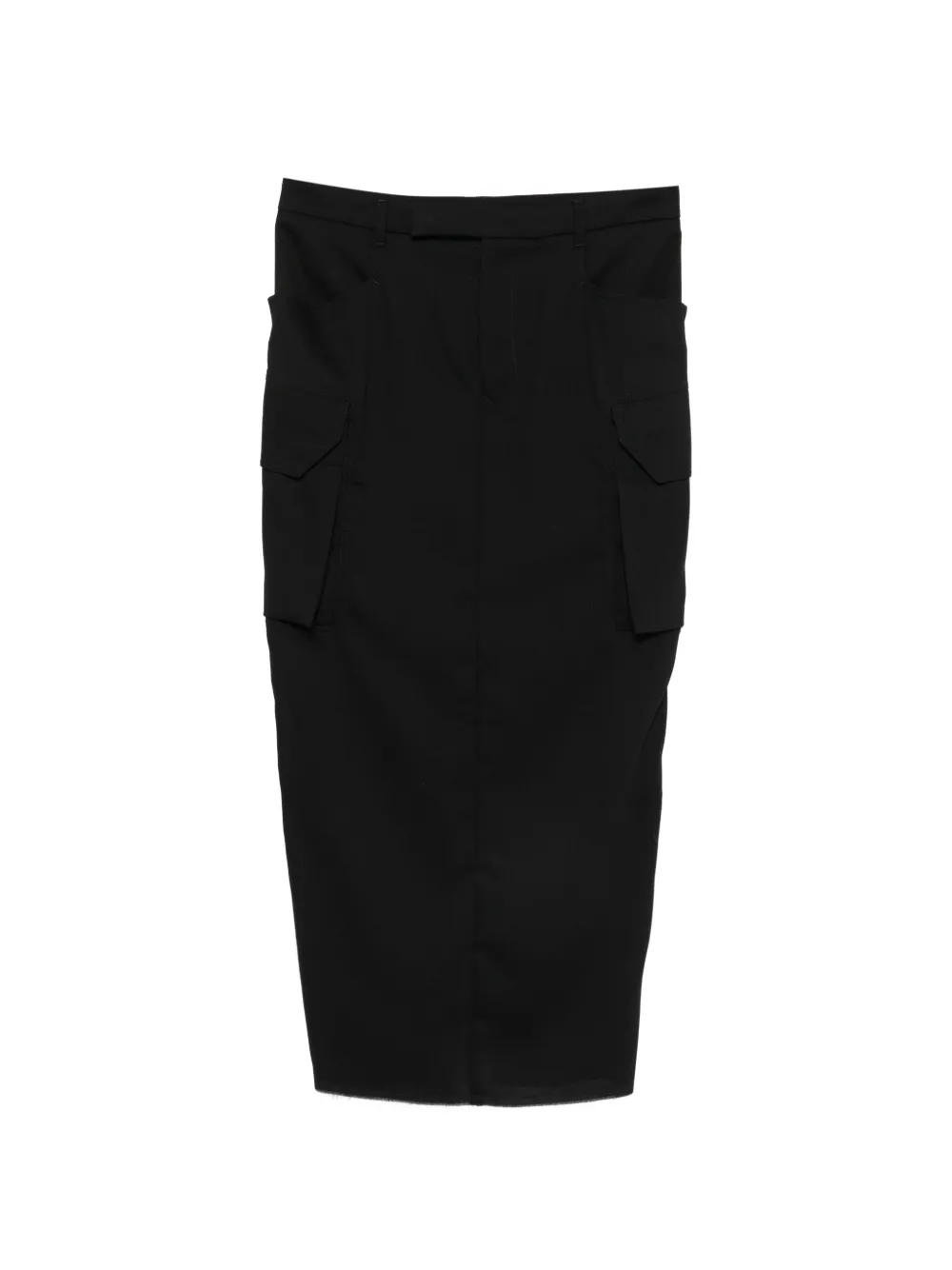 Rick Owens Gonna lunga Firbanks - Nero