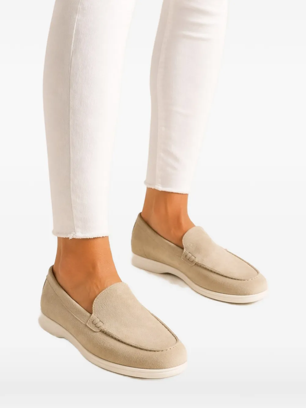 Poche Paris Suède loafers Grijs