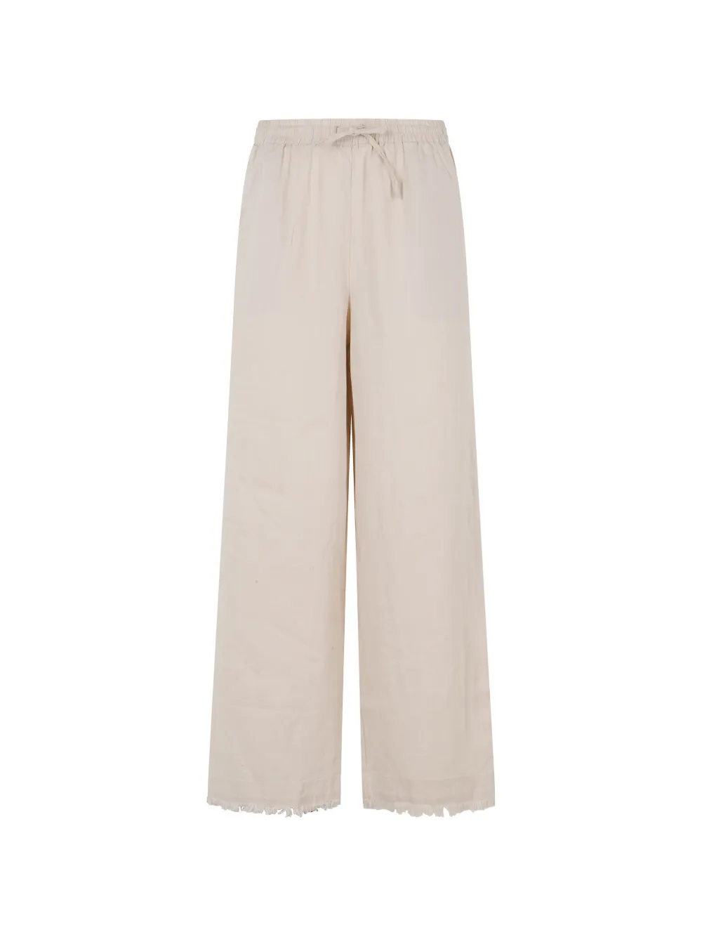 MC2 Saint Barth Irma broek met franje afwerking Beige