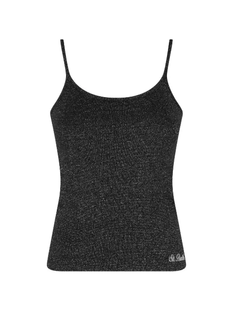 MC2 Saint Barth Zaira lurex-knit top