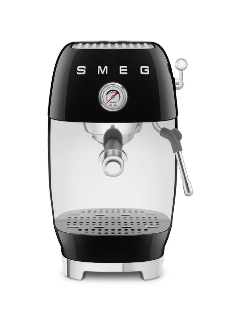 Smeg Anni 50 logo-plaque cold-brew manual espresso machine