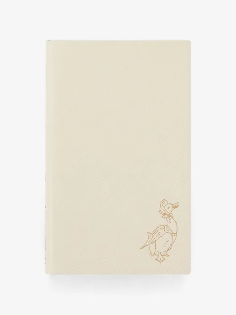 Smythson x Peter Rabbit and Friends Panama leather notebook