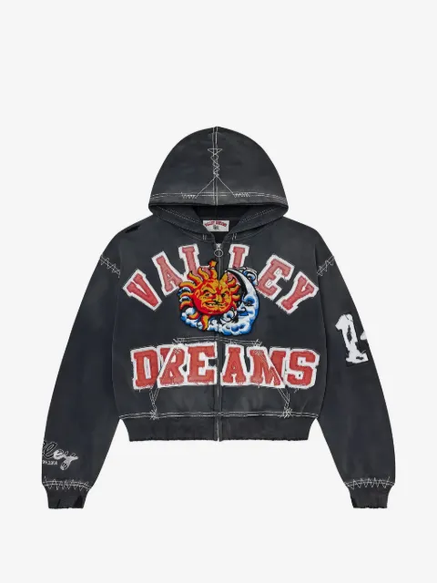 Vale Forever Sunny patch-detail hoodie