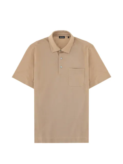 Zegna chest-pocket polo shirt