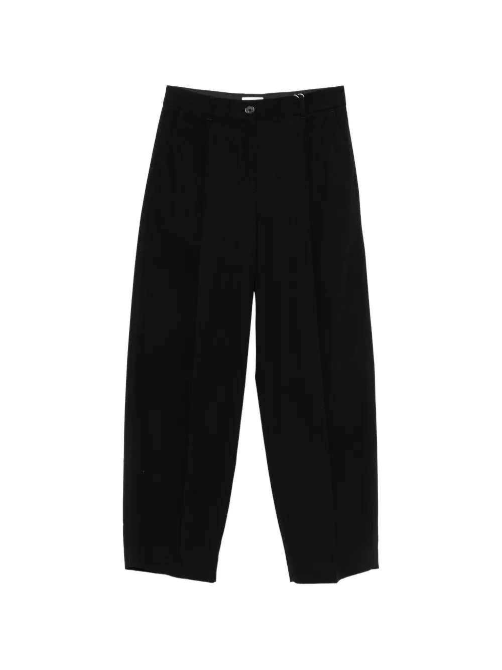 TOTEME pleated wide-leg trousers - Nero