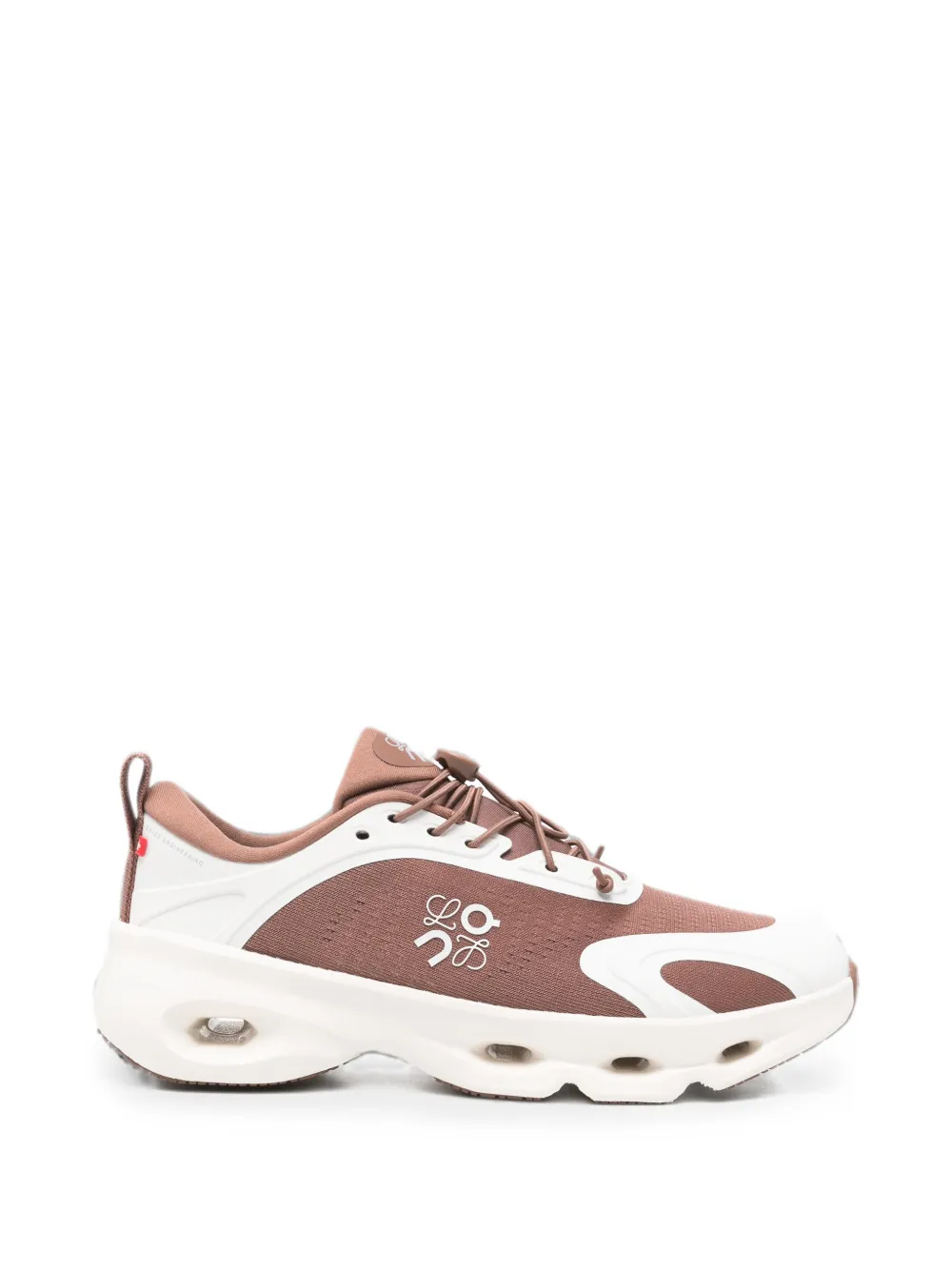 LOEWE x On Cloudsolo round-toe sneakers - Brown