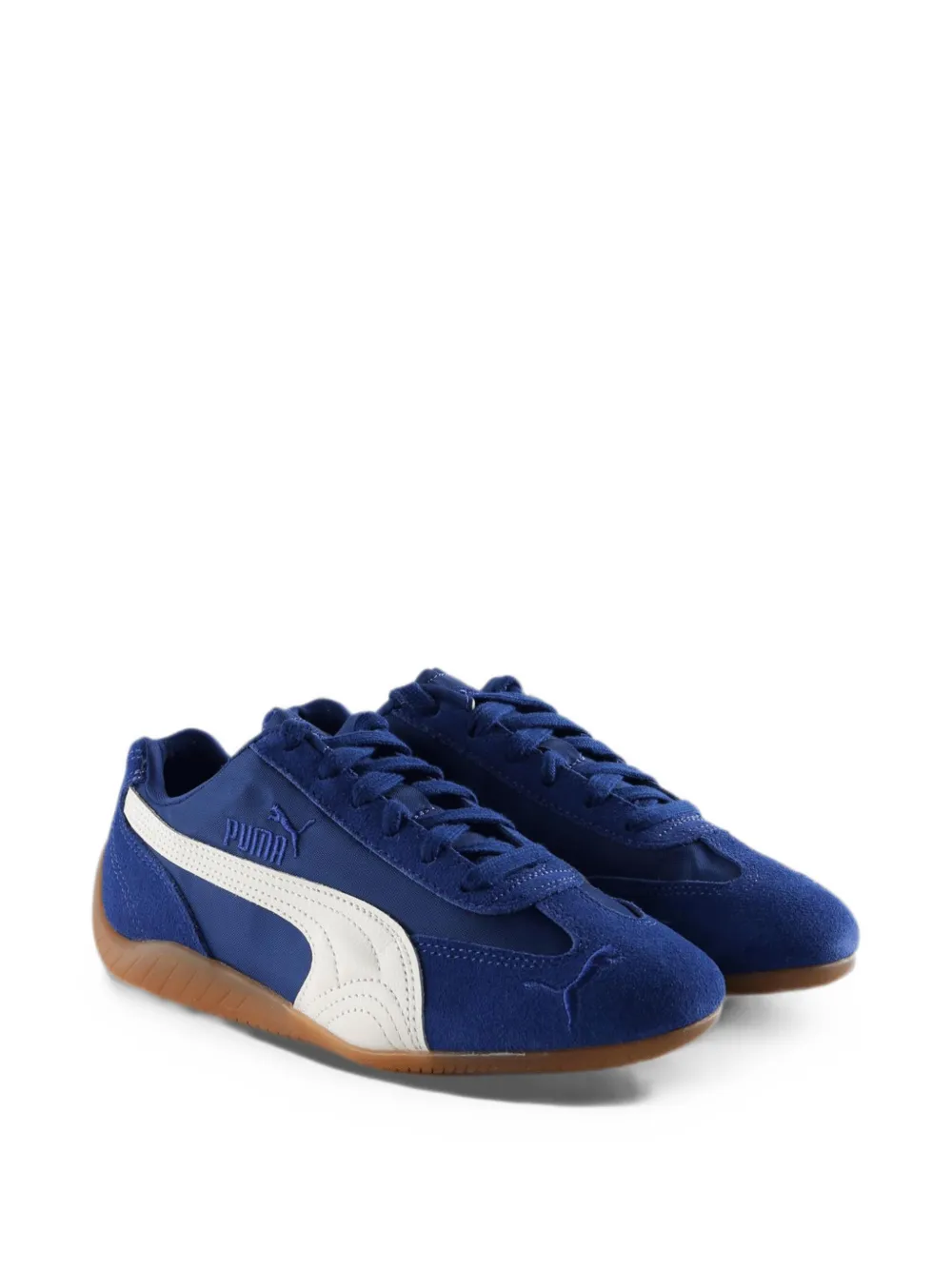 PUMA Speedcat sneakers met suède vlakken Blauw