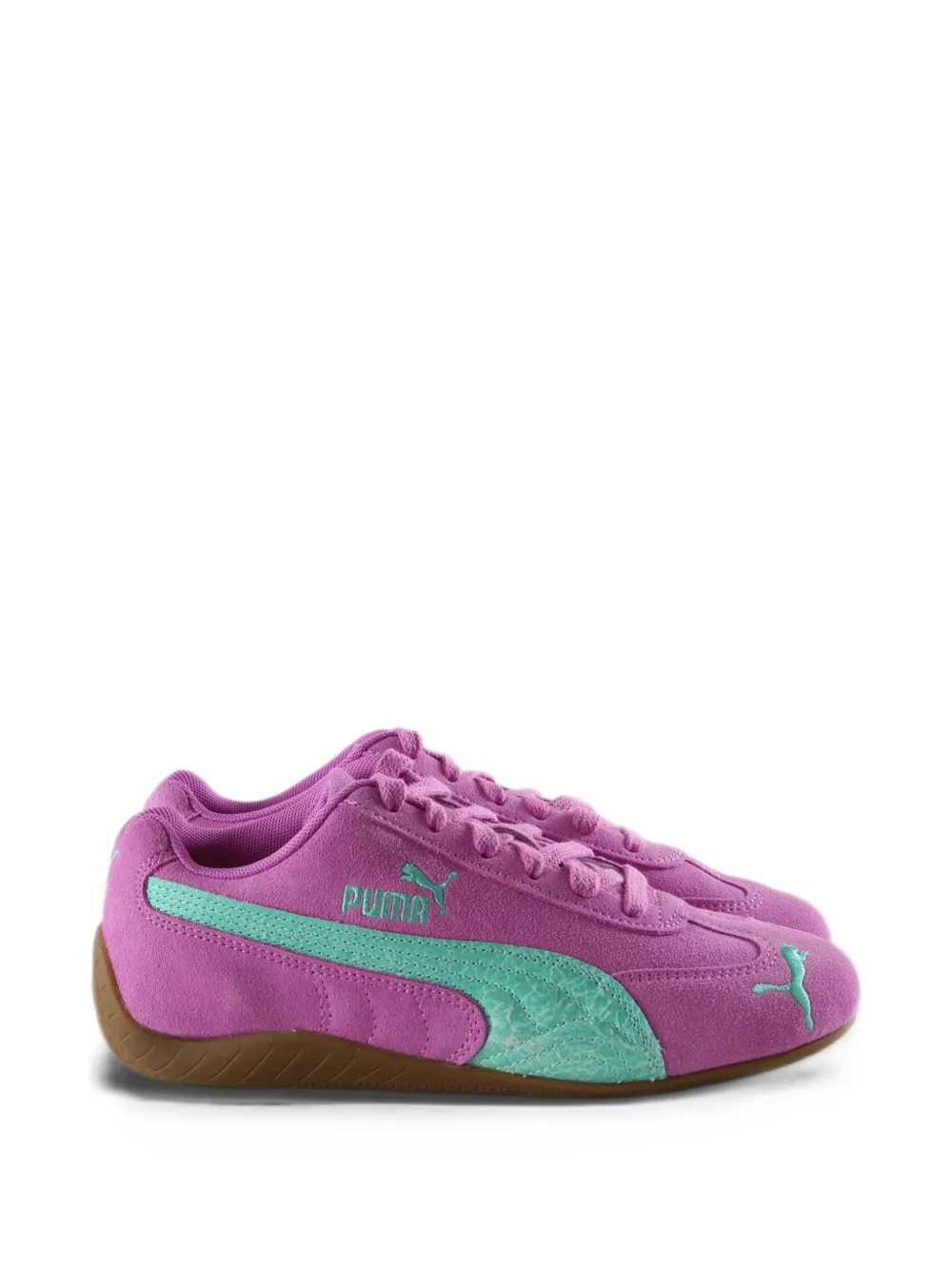 PUMA Speedcat Vibes logo-embroidered sneakers - Violett