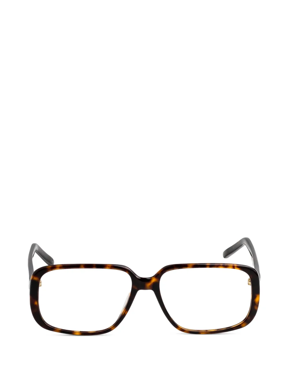 Kaleos Coleman rectangle-frame glasses - Marrone