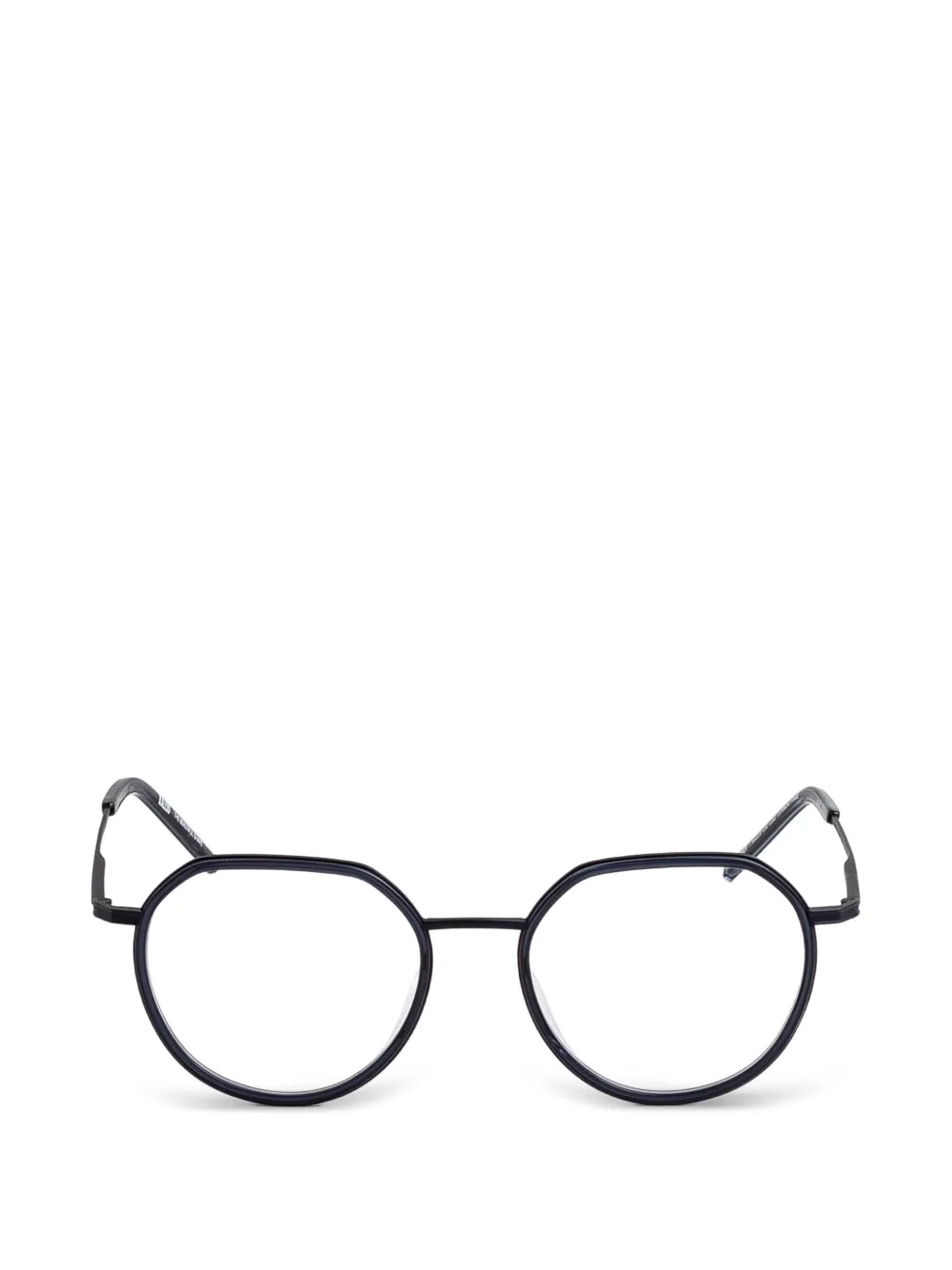 Kaleos Hunham geometric-frame glasses - Nero